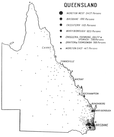 Image: Queensland map 