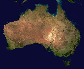[Satellitenfoto, Australien]