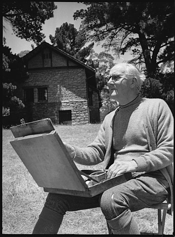 (Photo: R. Donaldson) Hans Heysen