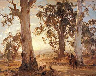 a Heysen painting