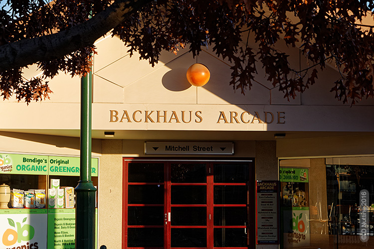 Photo &copy; D Nutting: shopping arcade