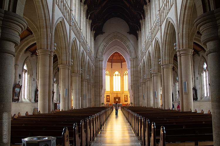 Photo &copy; D Nutting: cathedral interior
