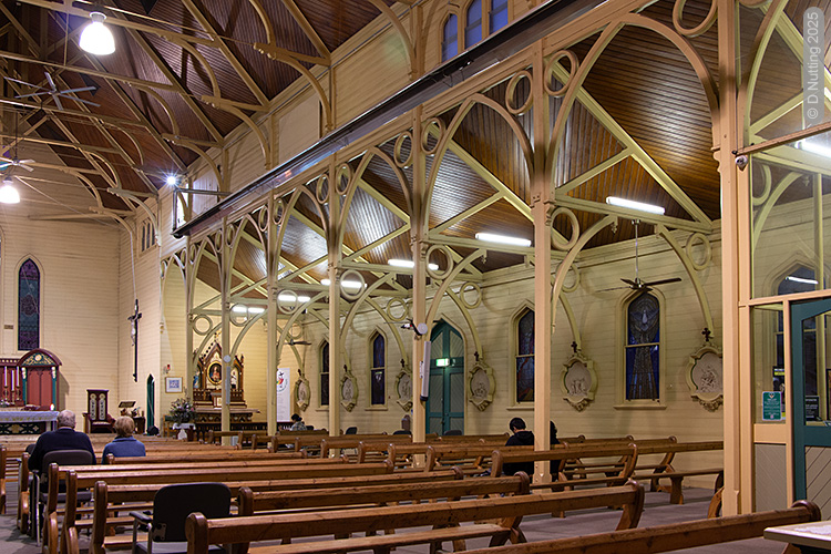 Photo &copy; D Nutting: church interior