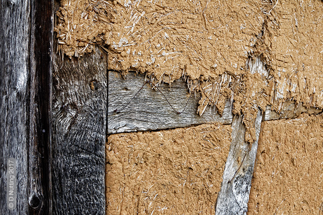 (Photo &copy; D. Nutting) detail of a wall