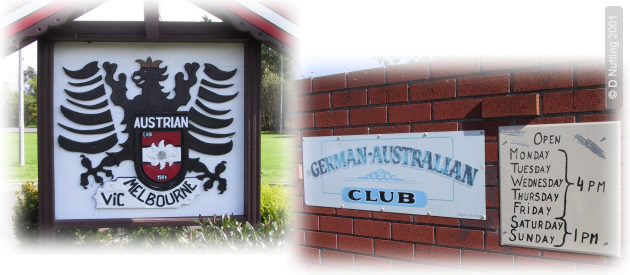 Photo &copy; D Nutting: club signs