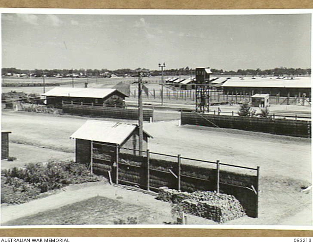 Photo c/o Australian War Memorial: internment camp.