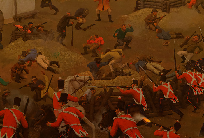 'Eureka December 3 1854' (detail) by George Browning