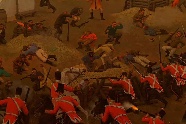 'Eureka December 3 1854' (detail) by George Browning