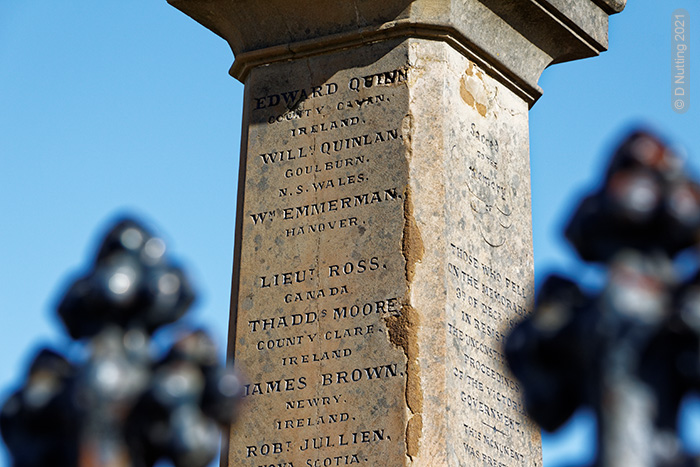 (Photo © D. Nutting) memorial