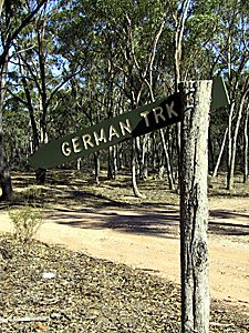 (Photo © D. Nutting) "German Track" near Tarnagulla