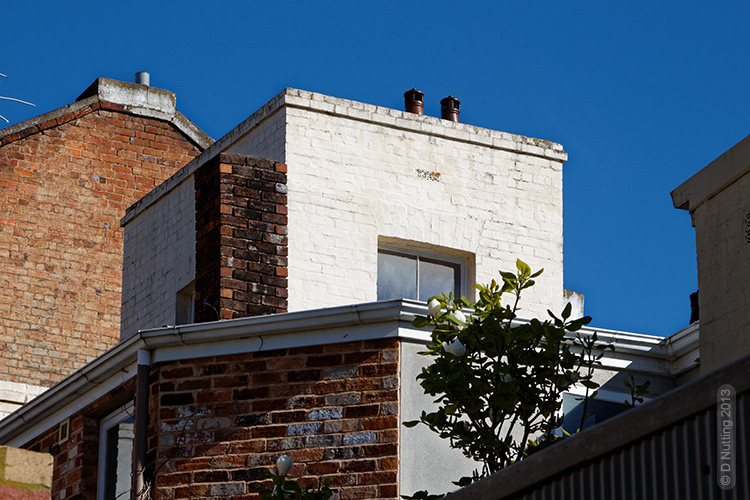 (Photo: D Nutting) tower on house