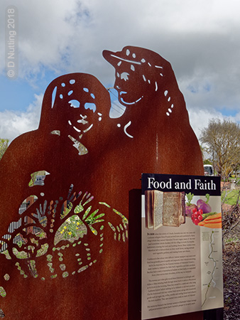 (Photo &copy; D. Nutting) information sign