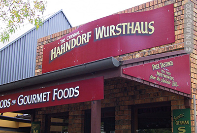 Photo copyright D Nutting: building with sign