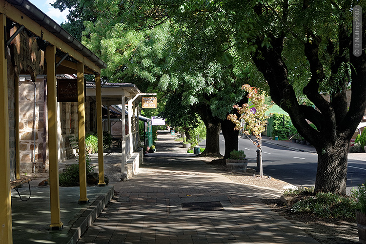 Photo copyright D Nutting: Main Street footpath