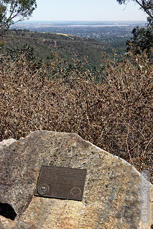(Photo &copy; D. Nutting) memorial plaque