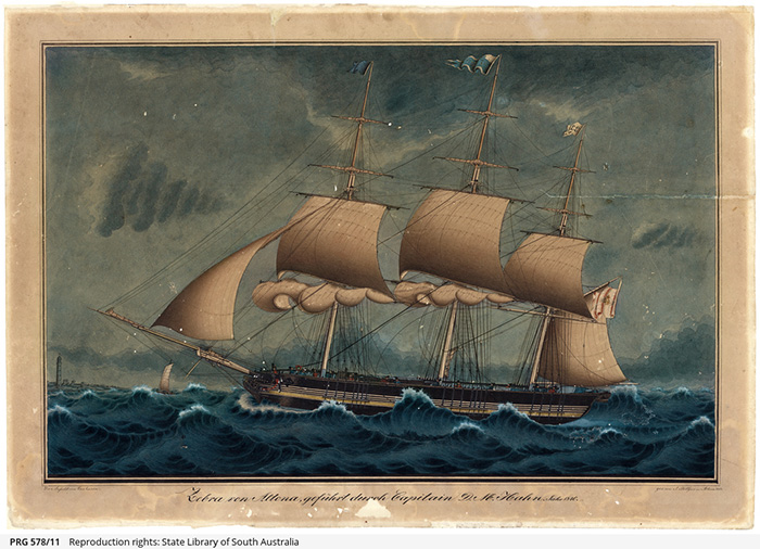 Painting: in State Library of South Australia