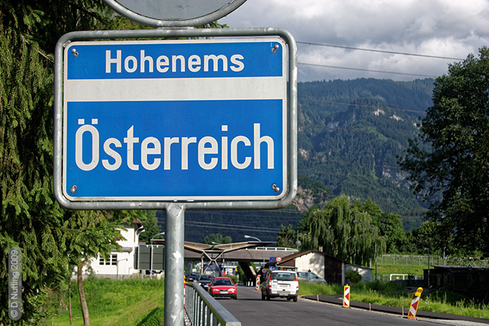 (Photo &copy; D. Nutting) metal sign