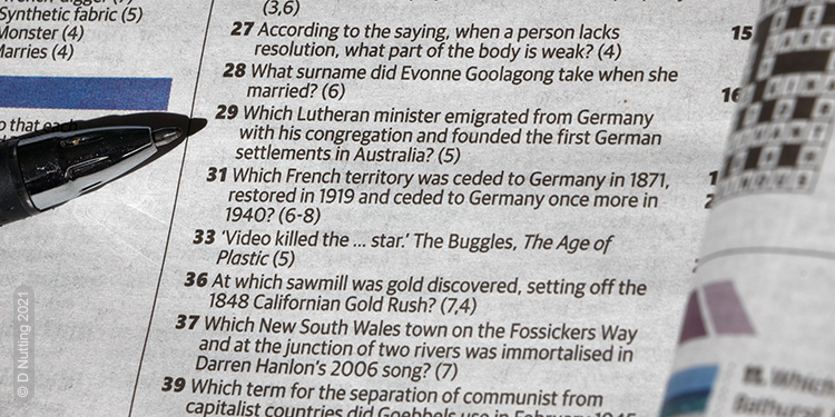 (Foto &copy; D. Nutting) Zeitung