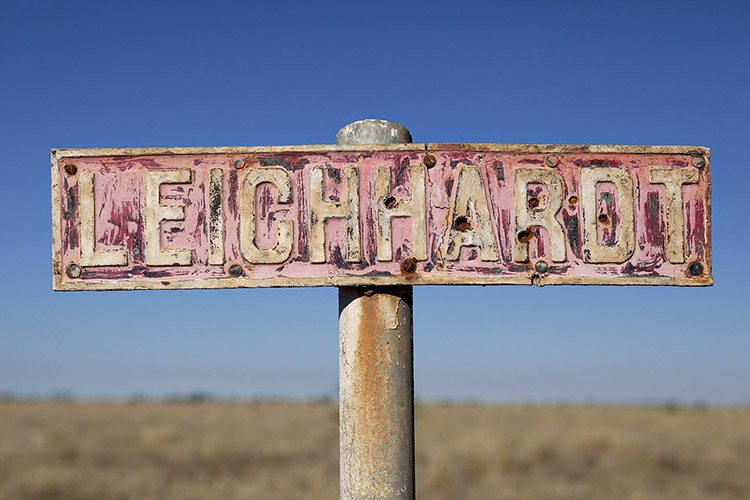 Foto: Schild von Leichhardt Farms, Queensland (copyright: Andrew Chapman)