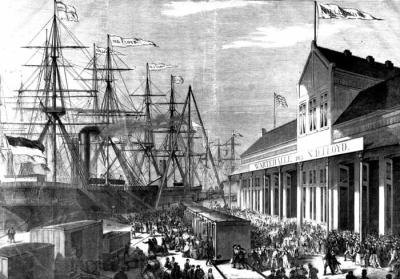 Image: emigration waiting room