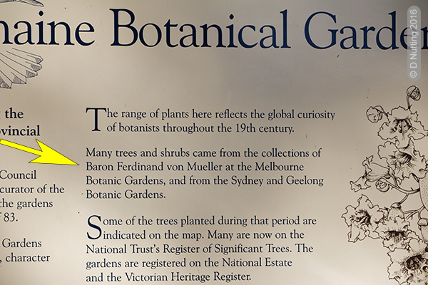 (Foto &copy; D. Nutting) Informationstafel (Nahansicht).