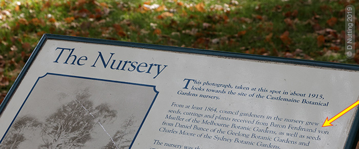 (Foto &copy; D. Nutting) Informationstafel