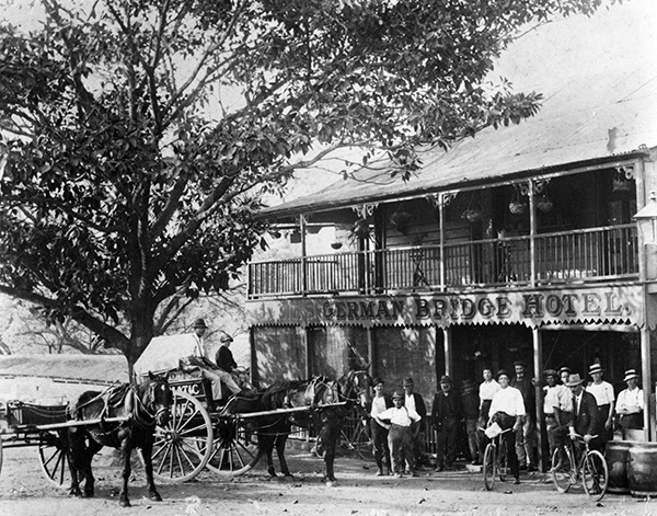(Photo c/o State Library of Queensland) hotel building