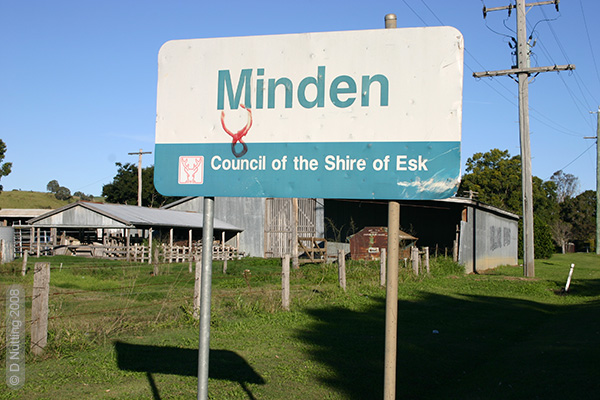 (Photo &copy; D. Nutting) town sign