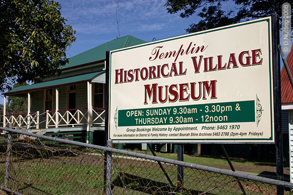 Photo &copy; P Bl&ouml;cker - Templin sign