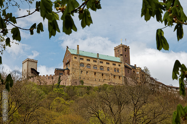 (Photo &copy; D. Nutting) Wartburg castle