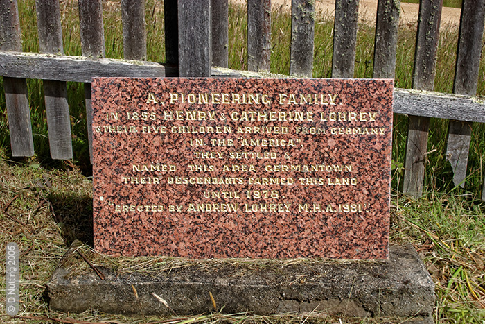 (Photo &copy; D. Nutting) memorial tablet