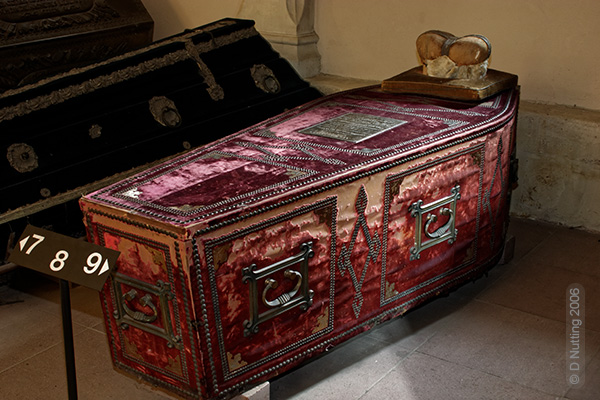 (Photo &copy; D. Nutting) coffin