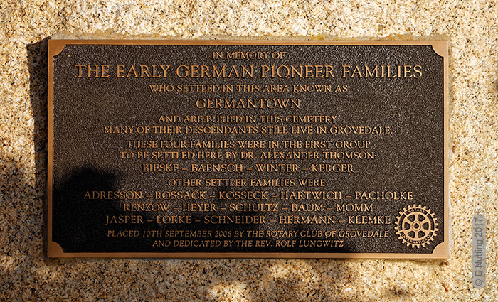 (Photo &copy; D. Nutting) memorial plaque