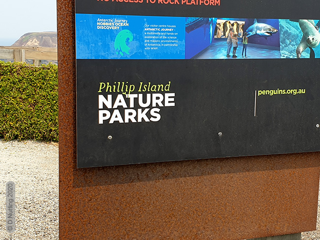 (Photo © D Nutting) a sign