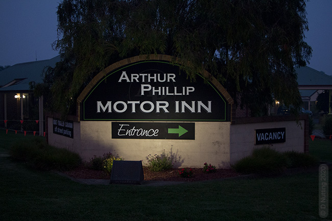 (Photo © D Nutting) a sign