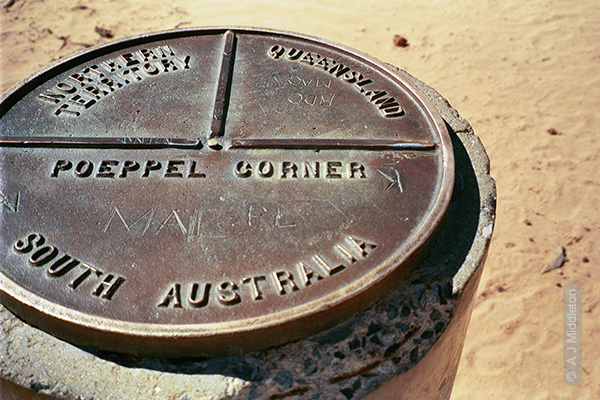 (Photo &copy; A.J. Middleton) bronze plaque