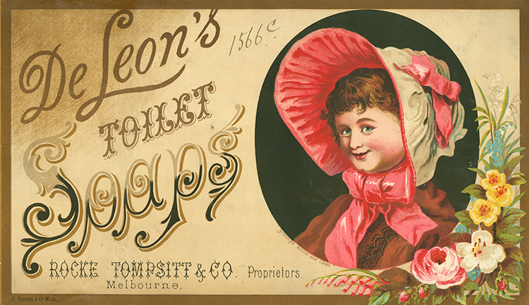 Picture: product advertisement - lithograph
