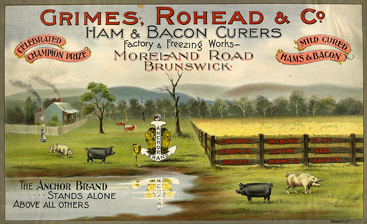 Picture: product advertisement - lithograph