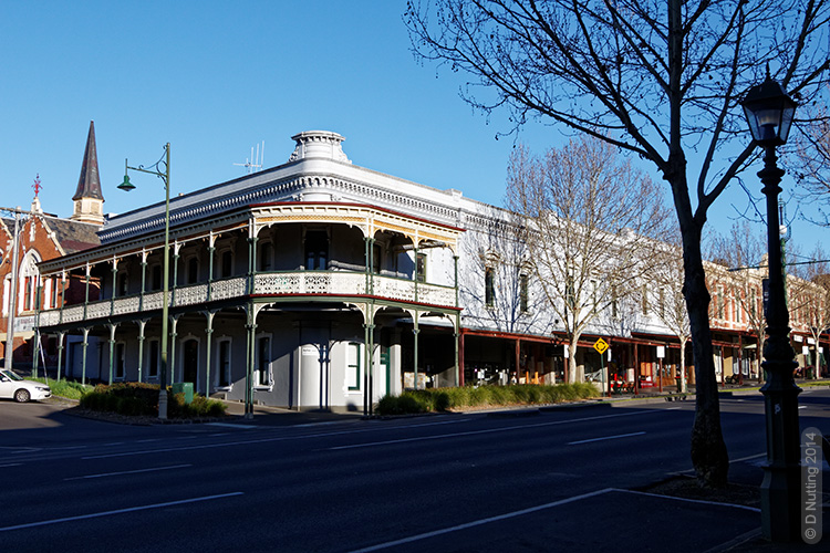 two-storey building with balcony