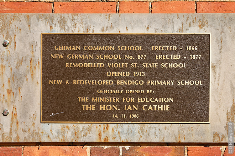 (Photo &copy; D. Nutting) history plaque
