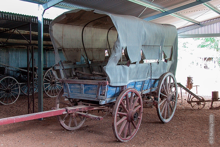 (Foto &copy; D. Nutting) German wagon in einem Museum