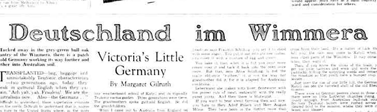 (Bildschirmfoto) Schlagzeile in einer Zeitung