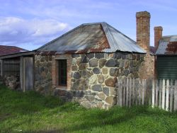 (Photo © D. Nutting) smokehouse